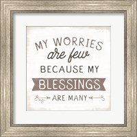 Blessings are Many Fine Art Print