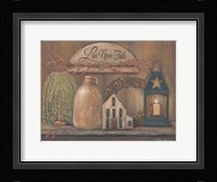 Love Never Fails Shelf Fine Art Print