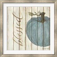 Blessed Blue Pumpkin Fine Art Print