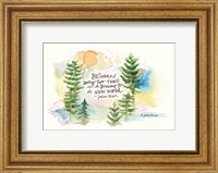 Heavenly Pines Fine Art Print