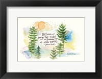 Heavenly Pines Fine Art Print