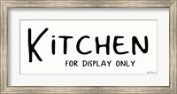 Kitchen for Display Only Fine Art Print