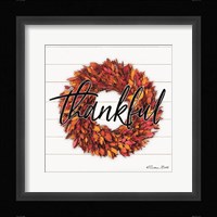Thankful Wreath Fine Art Print