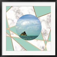 Marble Polygonal Island Fine Art Print
