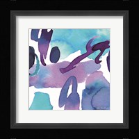 Modern Violet Watercolor Fine Art Print