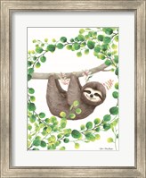 Hanging Around Sloth II Fine Art Print