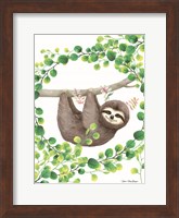 Hanging Around Sloth II Fine Art Print