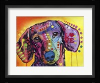 Tilt Dachshund Love Fine Art Print