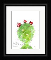 Cactus Verse IV Framed Print