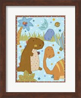 Dino Friends II Fine Art Print