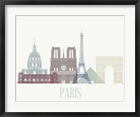 Paris Skyline Fine Art Print