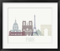 Paris Skyline Fine Art Print