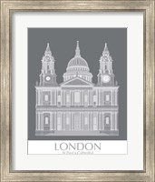 London St Pauls Monochrome Fine Art Print