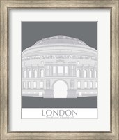 London Albert Hall Monochrome Fine Art Print