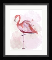 Fluffy Flamingo 4 Fine Art Print
