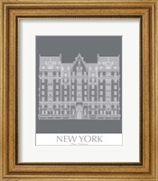 New York The Dakota Building Monochrome Fine Art Print