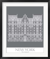 New York The Dakota Building Monochrome Fine Art Print