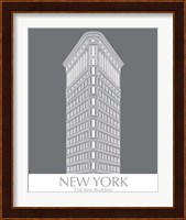 New York Flat Iron Building Monochrome Fine Art Print