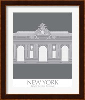 New York Grand Central Monochrome Fine Art Print