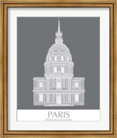 Paris Les Invalides Monochrome Fine Art Print