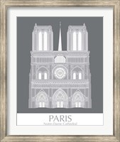 Paris Notre Dame Monochrome Fine Art Print