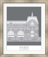 Paris Musee Dorsay Monochrome Fine Art Print