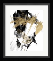 Glam & Black I Framed Print