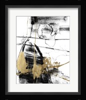 Glam & Black III Framed Print