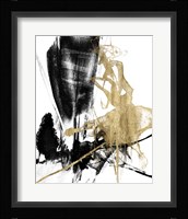 Glam & Black IV Framed Print