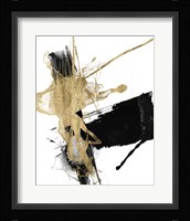 Glam & Black VI Framed Print