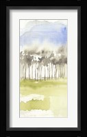 Split Treeline I Framed Print