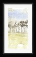 Split Treeline II Framed Print