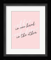 GRL PWR III Framed Print