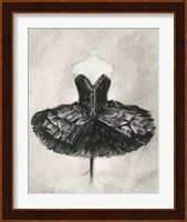 Black Ballet Dress I Fine Art Print