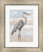 Beach Heron I Fine Art Print