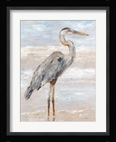 Beach Heron I Fine Art Print