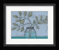 Jar of Stems II Framed Print