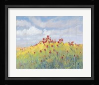 Summer Breeze Meadow II Framed Print