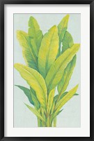 Chartreuse Tropical Foliage I Fine Art Print