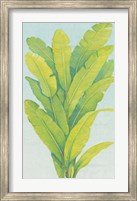 Chartreuse Tropical Foliage II Fine Art Print