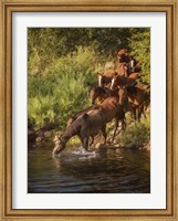 River Horses I Fine Art Print