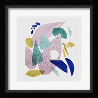 Terrazzo Drift I Framed Print
