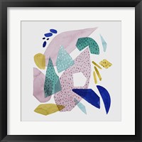 Terrazzo Drift I Framed Print
