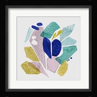 Terrazzo Drift III Framed Print