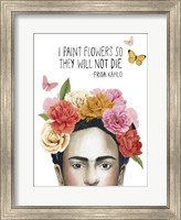 Frida's Flowers II Fine Art Print