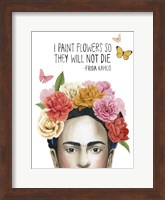 Frida's Flowers II Fine Art Print