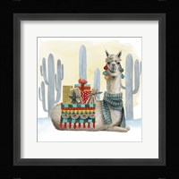 Boho Christmas II Framed Print