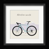 Two-Wheel Travel I Framed Print