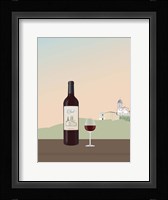 Tuscan Wine I Framed Print