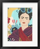 Frida's Garden II Framed Print